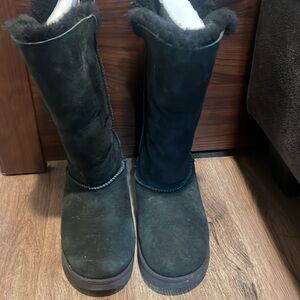 Ugg black tall